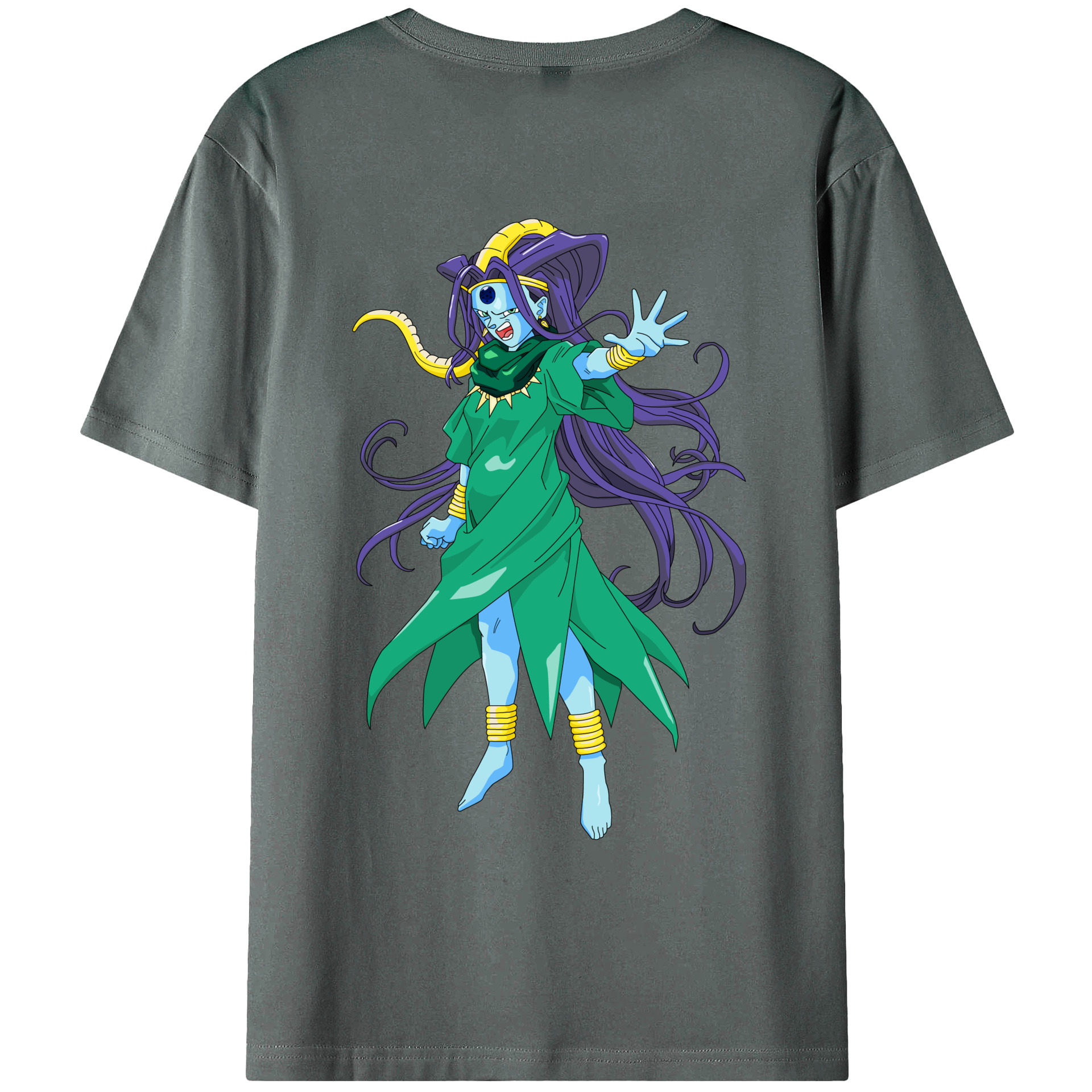 （画像用） ドラゴンボール DRAGON BALL 綿100％ メンズ半袖Tシャツ（バックプリント） 通気性